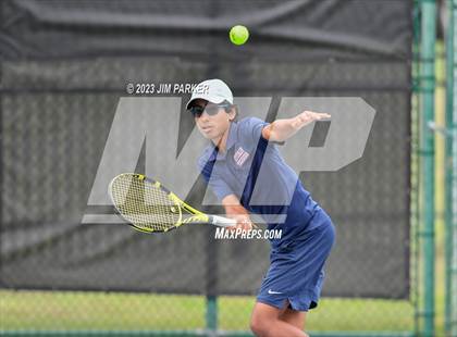 Thumbnail 3 in UIL Team Tennis 5A Semifinal photogallery.