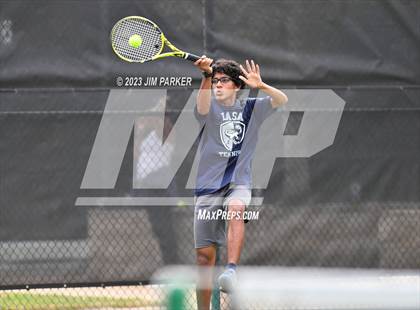 Thumbnail 2 in UIL Team Tennis 5A Semifinal photogallery.
