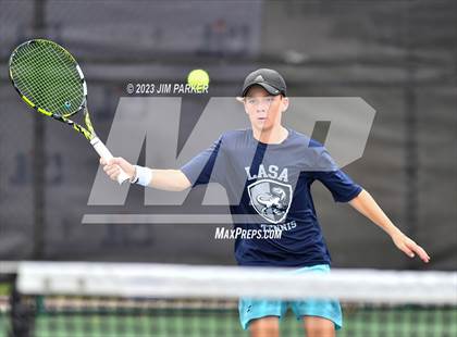 Thumbnail 1 in UIL Team Tennis 5A Semifinal photogallery.