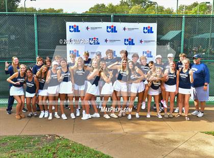 Thumbnail 2 in UIL Team Tennis 5A Semifinal photogallery.