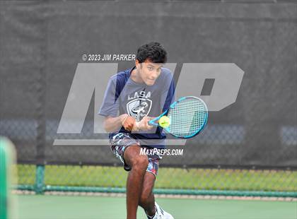 Thumbnail 2 in UIL Team Tennis 5A Semifinal photogallery.