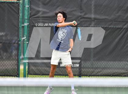 Thumbnail 2 in UIL Team Tennis 5A Semifinal photogallery.