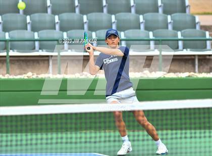 Thumbnail 3 in UIL Team Tennis 5A Semifinal photogallery.