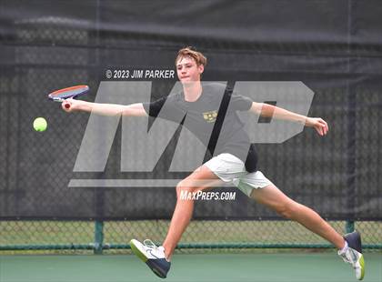 Thumbnail 1 in UIL Team Tennis 5A Semifinal photogallery.