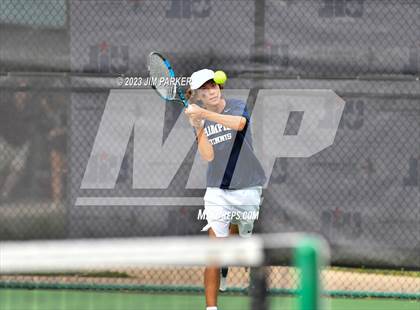 Thumbnail 3 in UIL Team Tennis 5A Semifinal photogallery.