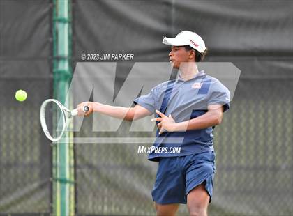 Thumbnail 3 in UIL Team Tennis 5A Semifinal photogallery.
