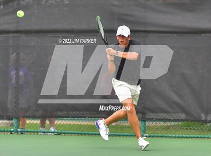 Thumbnail 2 in UIL Team Tennis 5A Semifinal photogallery.