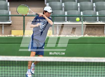 Thumbnail 2 in UIL Team Tennis 5A Semifinal photogallery.