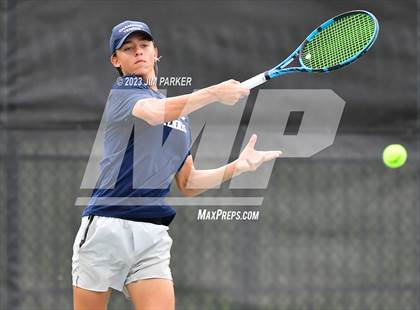 Thumbnail 1 in UIL Team Tennis 5A Semifinal photogallery.