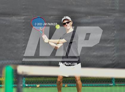 Thumbnail 2 in UIL Team Tennis 5A Semifinal photogallery.