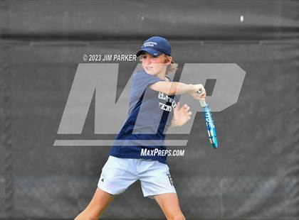 Thumbnail 3 in UIL Team Tennis 5A Semifinal photogallery.