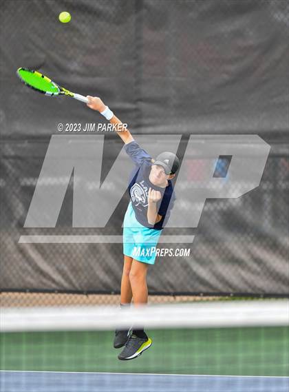 Thumbnail 1 in UIL Team Tennis 5A Semifinal photogallery.