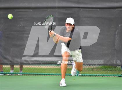 Thumbnail 1 in UIL Team Tennis 5A Semifinal photogallery.