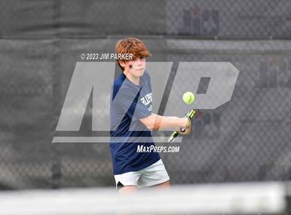 Thumbnail 2 in UIL Team Tennis 5A Semifinal photogallery.