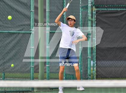 Thumbnail 1 in UIL Team Tennis 5A Semifinal photogallery.