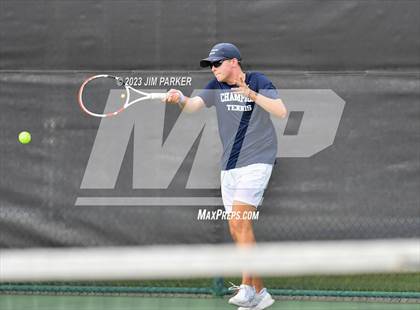 Thumbnail 1 in UIL Team Tennis 5A Semifinal photogallery.