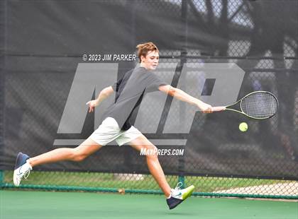 Thumbnail 1 in UIL Team Tennis 5A Semifinal photogallery.