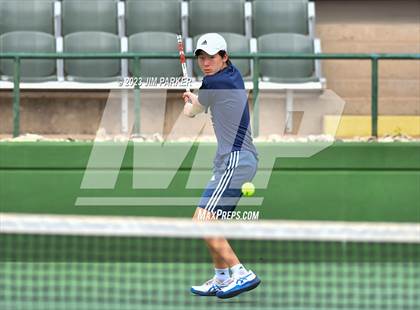 Thumbnail 3 in UIL Team Tennis 5A Semifinal photogallery.