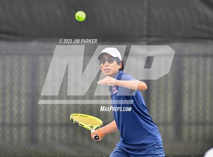 Thumbnail 3 in UIL Team Tennis 5A Semifinal photogallery.