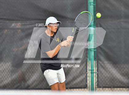 Thumbnail 3 in UIL Team Tennis 5A Semifinal photogallery.