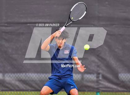 Thumbnail 1 in UIL Team Tennis 5A Semifinal photogallery.