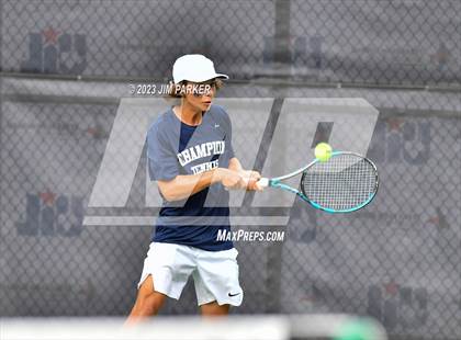 Thumbnail 1 in UIL Team Tennis 5A Semifinal photogallery.
