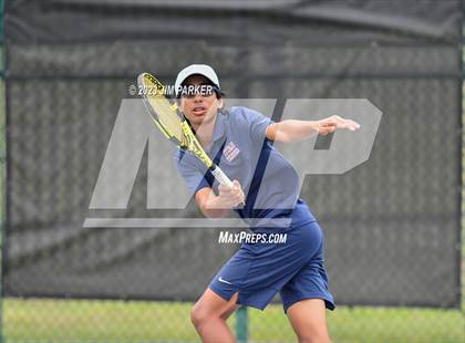Thumbnail 1 in UIL Team Tennis 5A Semifinal photogallery.