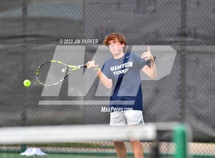 Thumbnail 1 in UIL Team Tennis 5A Semifinal photogallery.