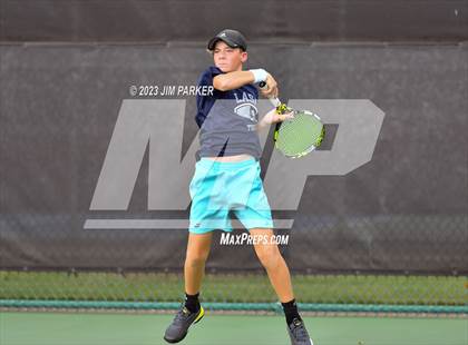 Thumbnail 1 in UIL Team Tennis 5A Semifinal photogallery.