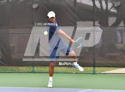 Thumbnail 1 in UIL Team Tennis 5A Semifinal photogallery.
