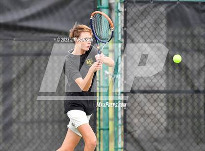 Thumbnail 2 in UIL Team Tennis 5A Semifinal photogallery.