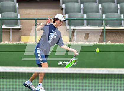 Thumbnail 1 in UIL Team Tennis 5A Semifinal photogallery.