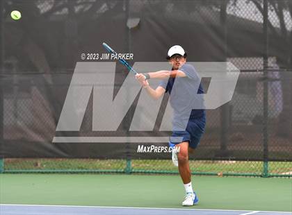 Thumbnail 3 in UIL Team Tennis 5A Semifinal photogallery.
