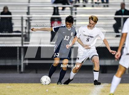 Thumbnail 2 in High Point Central vs. Porter Ridge (NCHSAA Round 2 Playoff) photogallery.
