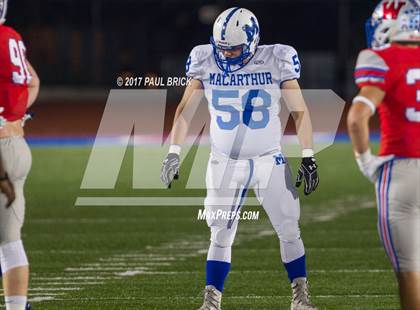 Thumbnail 1 in Westlake vs. MacArthur [Douglas] (UIL 6A Bi-District Playoff)  photogallery.
