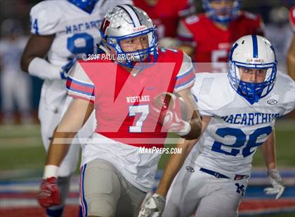 Thumbnail 2 in Westlake vs. MacArthur [Douglas] (UIL 6A Bi-District Playoff)  photogallery.