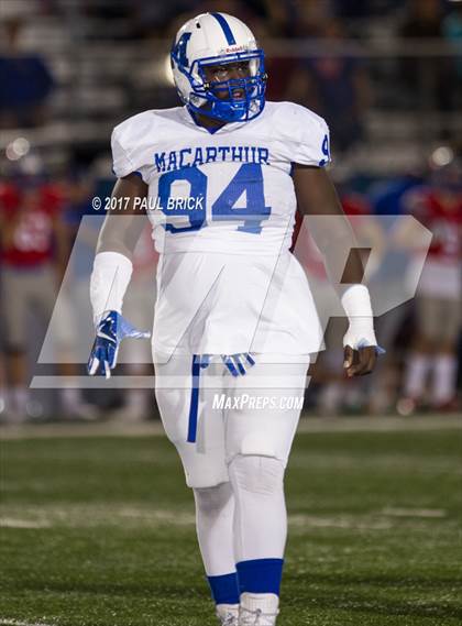 Thumbnail 2 in Westlake vs. MacArthur [Douglas] (UIL 6A Bi-District Playoff)  photogallery.