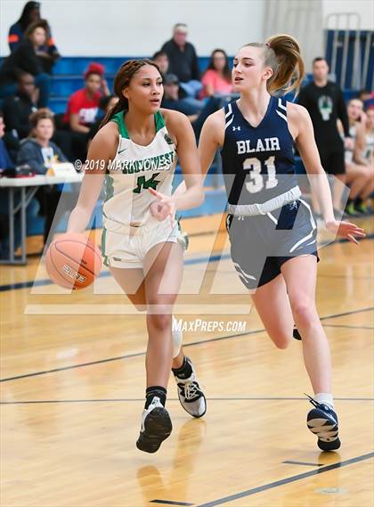 Thumbnail 1 in Blair Academy vs. Southwest Academy (Springfield, Ontario) - (Nike Tournament of Champions)  photogallery.