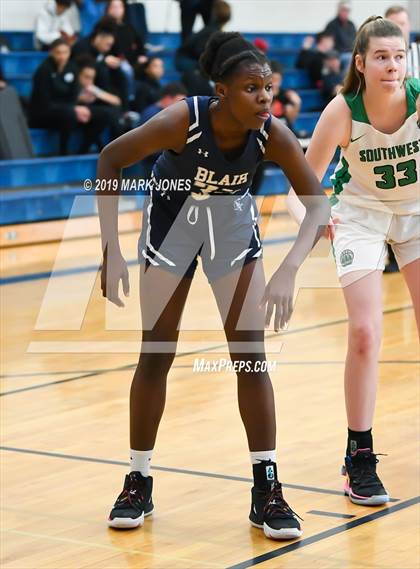 Thumbnail 1 in Blair Academy vs. Southwest Academy (Springfield, Ontario) - (Nike Tournament of Champions)  photogallery.