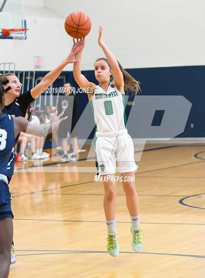 Thumbnail 2 in Blair Academy vs. Southwest Academy (Springfield, Ontario) - (Nike Tournament of Champions)  photogallery.