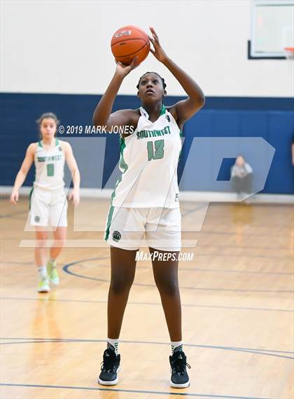 Thumbnail 1 in Blair Academy vs. Southwest Academy (Springfield, Ontario) - (Nike Tournament of Champions)  photogallery.