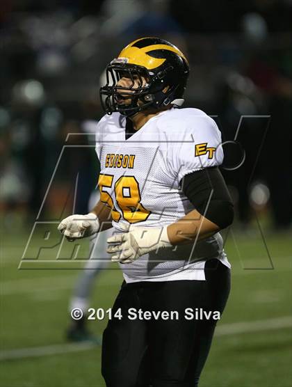 Thumbnail 1 in Edison (Fresno) vs. Oceanside (CIF SoCal Regional D1 Final) photogallery.