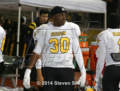 Thumbnail 2 in Edison (Fresno) vs. Oceanside (CIF SoCal Regional D1 Final) photogallery.