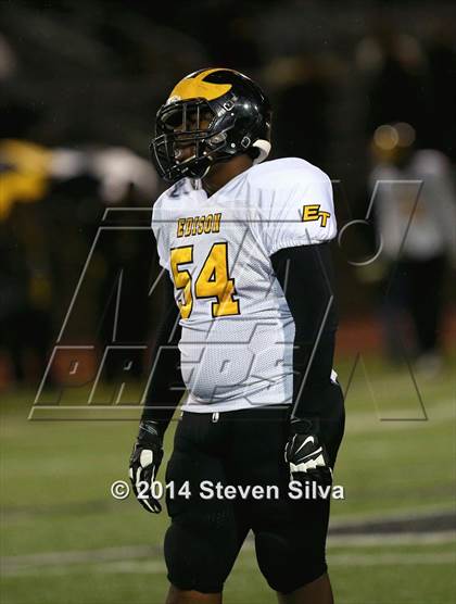 Thumbnail 3 in Edison (Fresno) vs. Oceanside (CIF SoCal Regional D1 Final) photogallery.