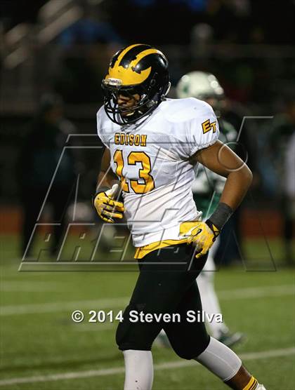 Thumbnail 3 in Edison (Fresno) vs. Oceanside (CIF SoCal Regional D1 Final) photogallery.