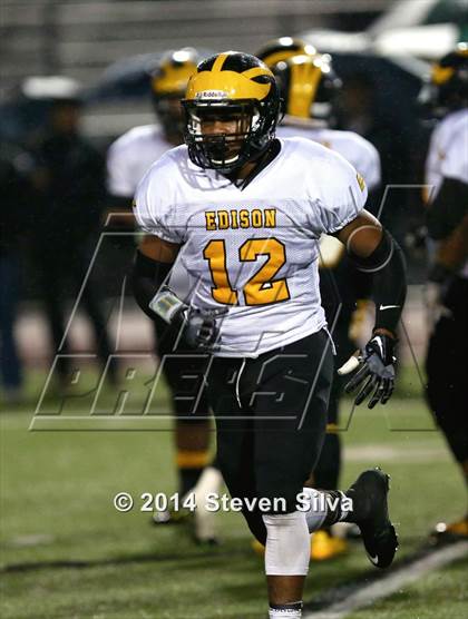 Thumbnail 1 in Edison (Fresno) vs. Oceanside (CIF SoCal Regional D1 Final) photogallery.