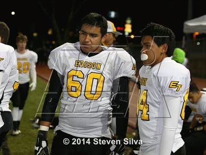 Thumbnail 1 in Edison (Fresno) vs. Oceanside (CIF SoCal Regional D1 Final) photogallery.