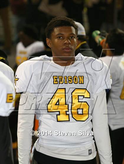 Thumbnail 1 in Edison (Fresno) vs. Oceanside (CIF SoCal Regional D1 Final) photogallery.