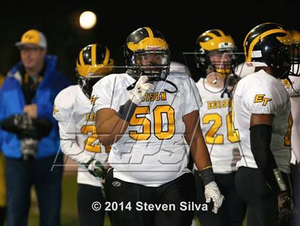 Thumbnail 1 in Edison (Fresno) vs. Oceanside (CIF SoCal Regional D1 Final) photogallery.