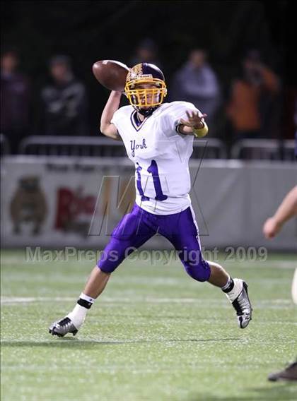 Thumbnail 2 in York vs. Notre Dame (Section 5 Class D Seminfinal) photogallery.